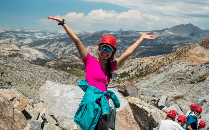 girls only backpacking trip
